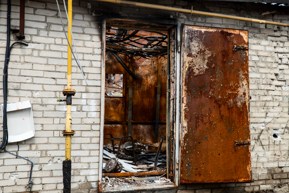 fire damage restoration