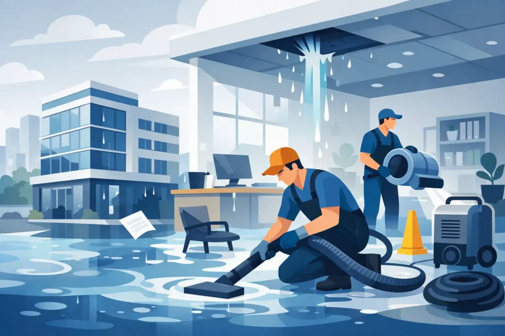 Commercial Water Damage Restoration for Businesses