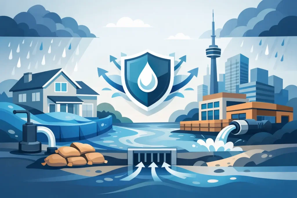 Flood Prevention for GTA Homes and Businesses
