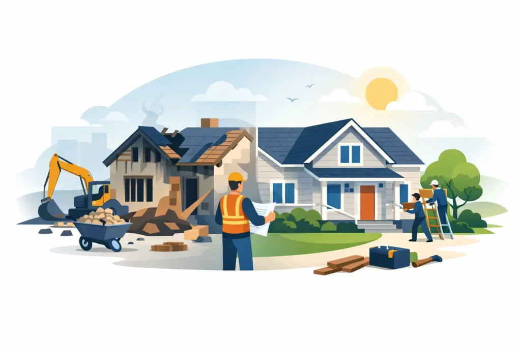 Post Loss Reconstruction Services That Restore Homes