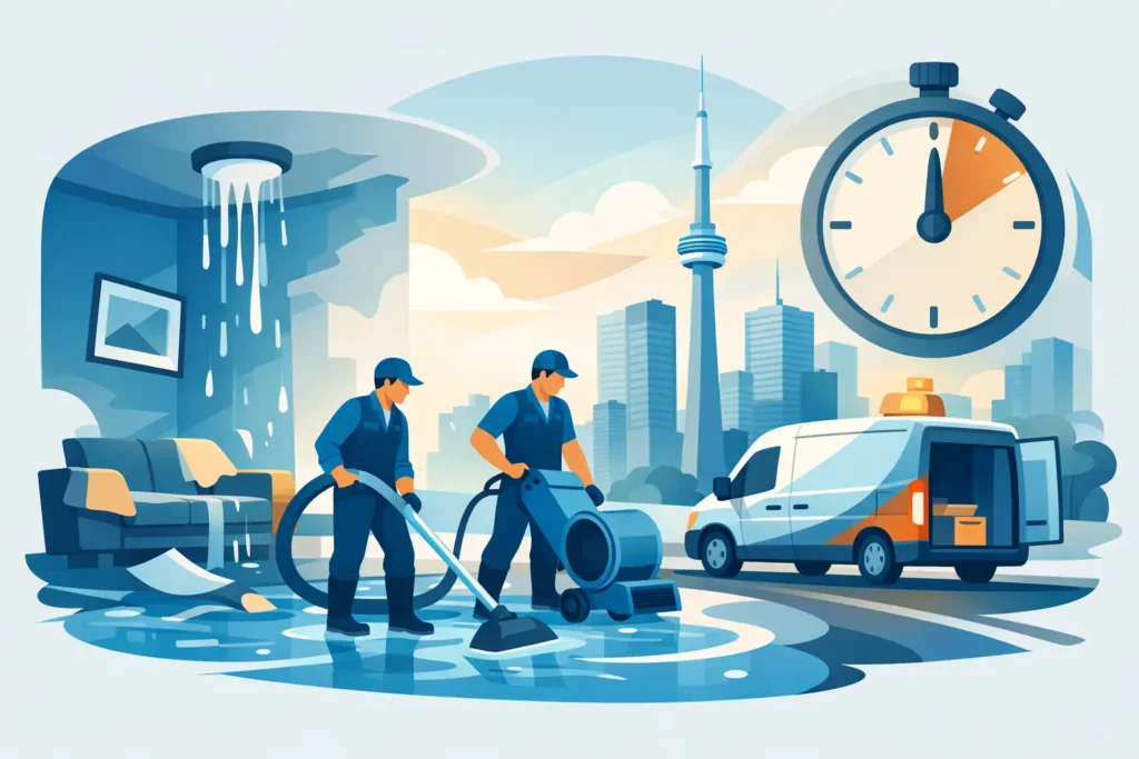 Water Damage Restoration Toronto When Minutes Matter