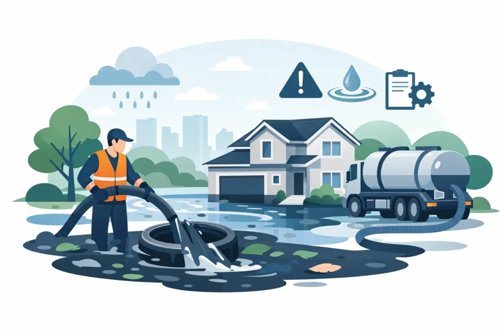 How to Manage Sewage Overflow at Your Property