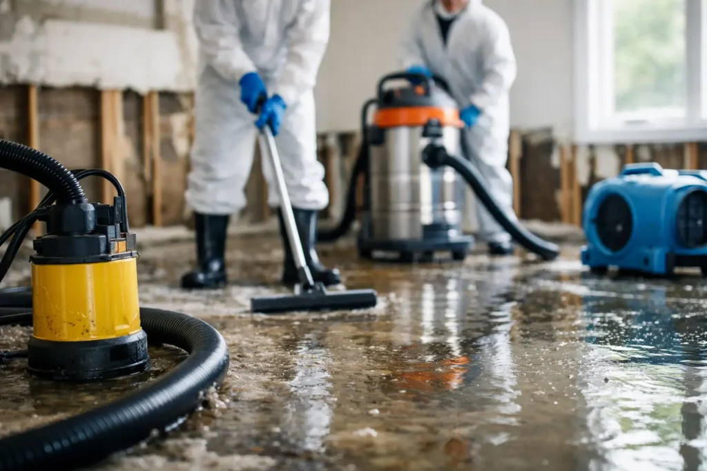 When Is Floodwater Professionally Cleaned?