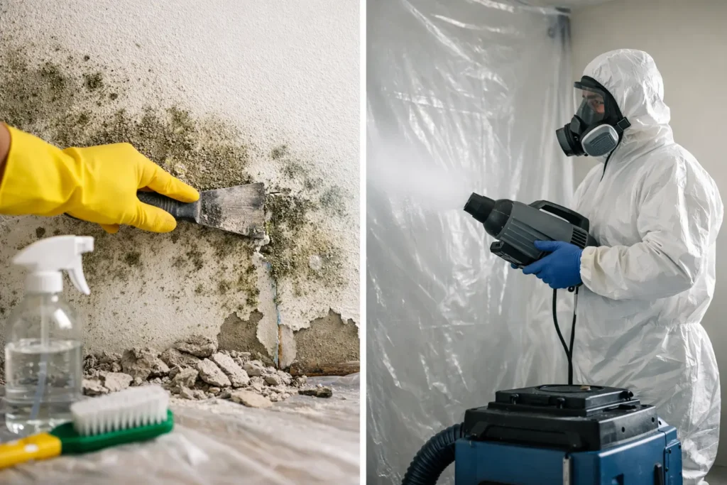 Mold Removal Versus Mold Remediation Explained