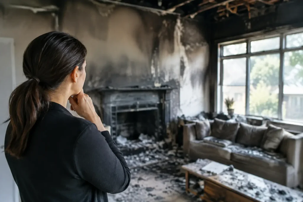 Smoke Damage: What to Do After a House Fire